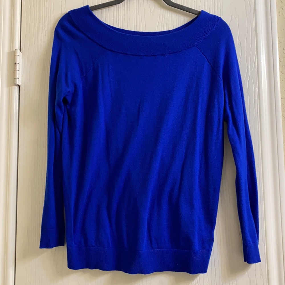 Express boatneck sweater